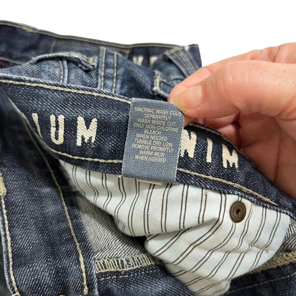 Final Sale! Converse Men's Jeans 32 x 30 blue medium wash Greenwich straight 100 - Picture 5 of 9